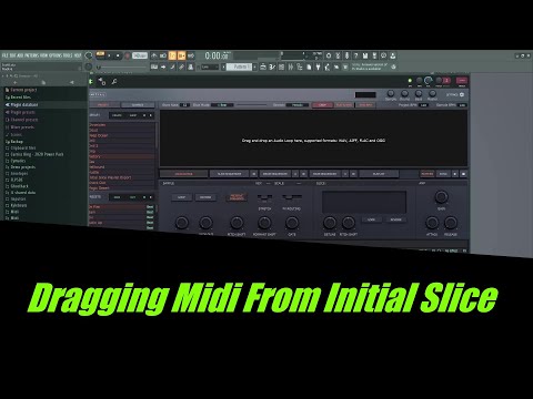 Dragging Midi from Initial Slice into Your DAW