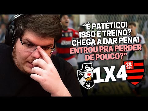 CASIMIRO REAGE: VASCO 1 X 4 FLAMENGO PELO BRASILEIRÃO 2023  | Cortes do Casimito