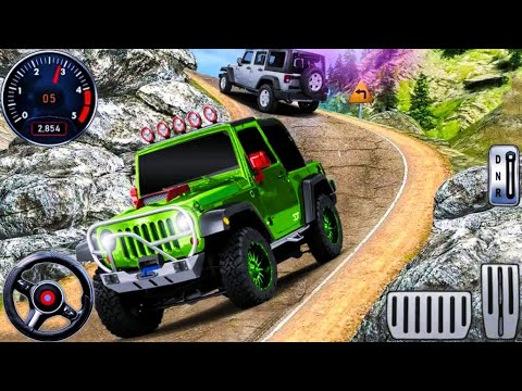 Offroad SUV Jeep 4×4 Drive -  Wrangler Muddy Driving Simulator 3D - Android Gameplay