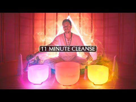 QUICK **Chakra Frequencies to UNLOCK Your Full Potential** (11 minute cleanse)