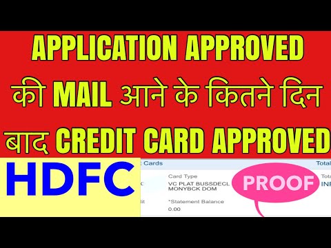 FINALLY I GOT MY HDFC CREDIT CARD || CHECK PROCESS WHEN YOU WILL GET (HINDI) #hdfccreditcard #hdfc