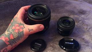 Video thumbnail for 🤔 Tale of two 35mm NIKKOR Lenses. F2 D-AF and f1.4G AF-S by Theoria Apophasis