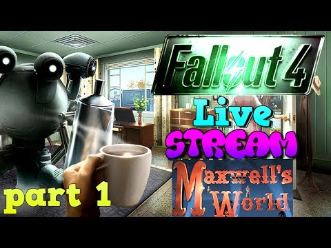 Fallout 4 (XB1) Stream w/ Mods #5 - Maxwell's World pt. 1