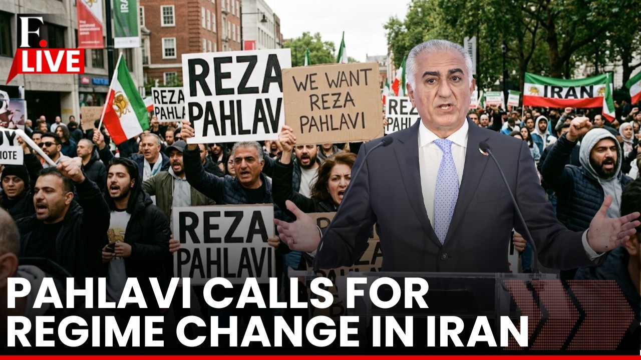 LIVE: Protest at Paul-Lobe-Alle in Support of Exiled Iranian Crown Prince Reza Pahlavi