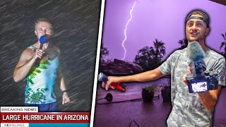 Surviving Arizona&#39;s LARGEST Hurricane! - (EXTREME WEATHER)