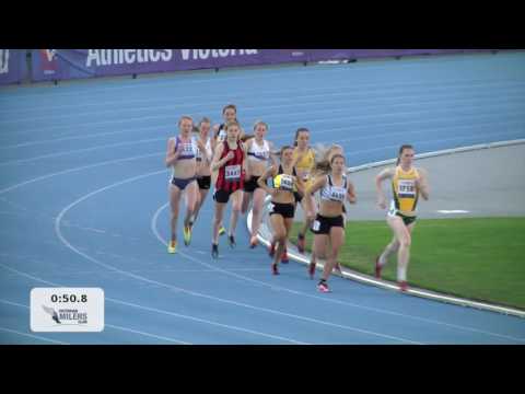 VMC 10.11.2016: Women 800m B race
