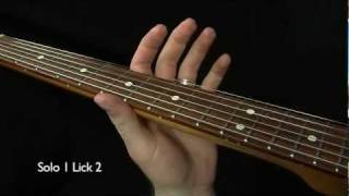 4 Albert King Style Blues Licks (Slow Blues Guitar Lesson)