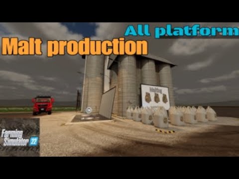 Malt Production   / New mod for all platforms on FS22