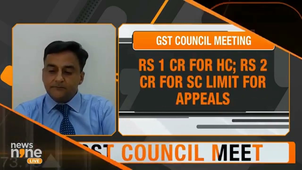 Shivam Mehta, Executive Partner, LKS speaks on GST Council at News9 Live