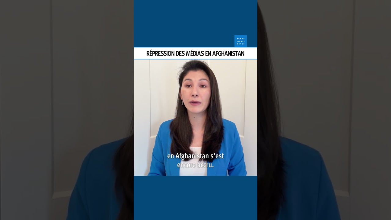 Afghanistan : Répression des médias
