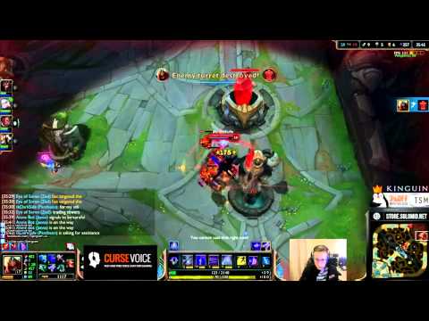 Crazy Bjergsen outplay with Zed