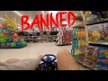 CRAZY CART IN WALMART BANNED FOR LIFE