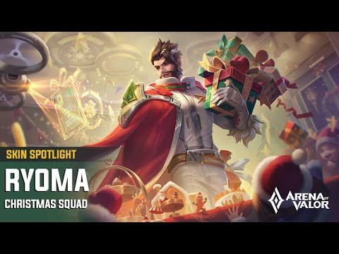 Skin Spotlight | Christmas Squad Ryoma | Arena of Valor - TiMi Studios