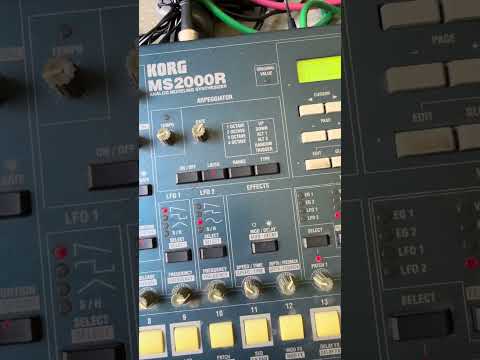 Korg MS2000R 2000s - Blue image 5