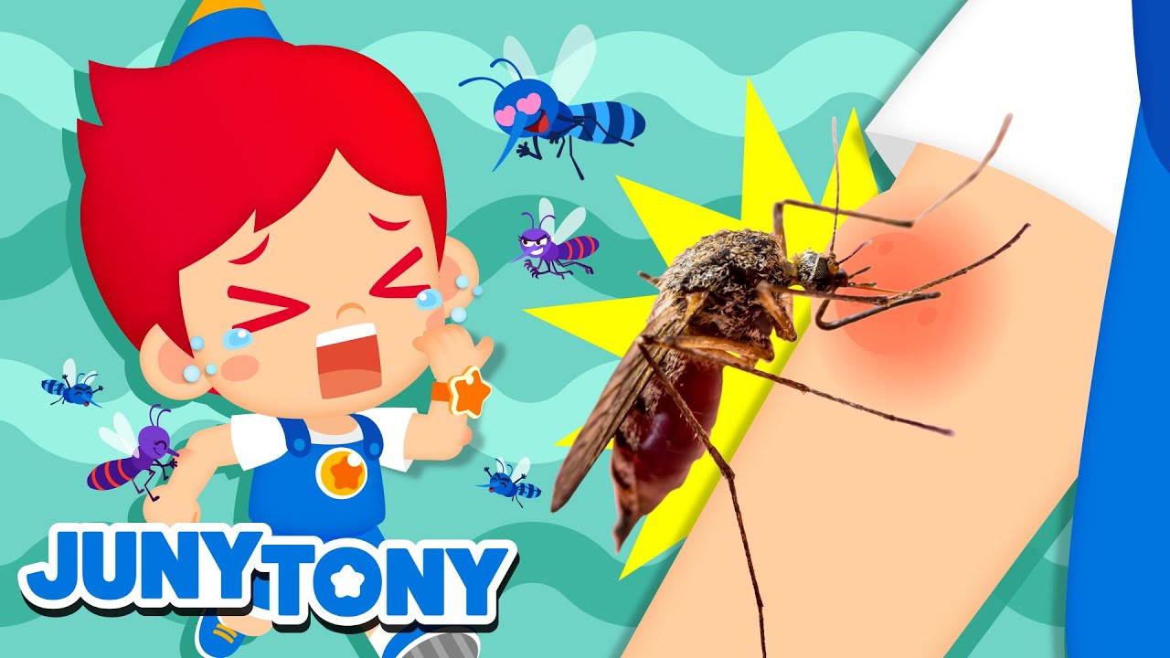 Um Mosquito Me Picou! | Que Coceira! | Música Infantil | JunyTony em Português