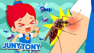 Um Mosquito Me Picou! | Que Coceira! | Música Infantil | JunyTony em Português