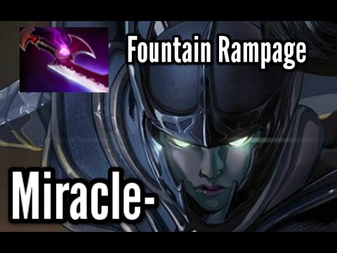 Miracle - PA Fountain Rampage -  Ranked Match Gameplay Dota 2