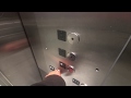 HUGE Schindler Hydraulic Elevator At Target Glendale Galleria Mall Glendale California