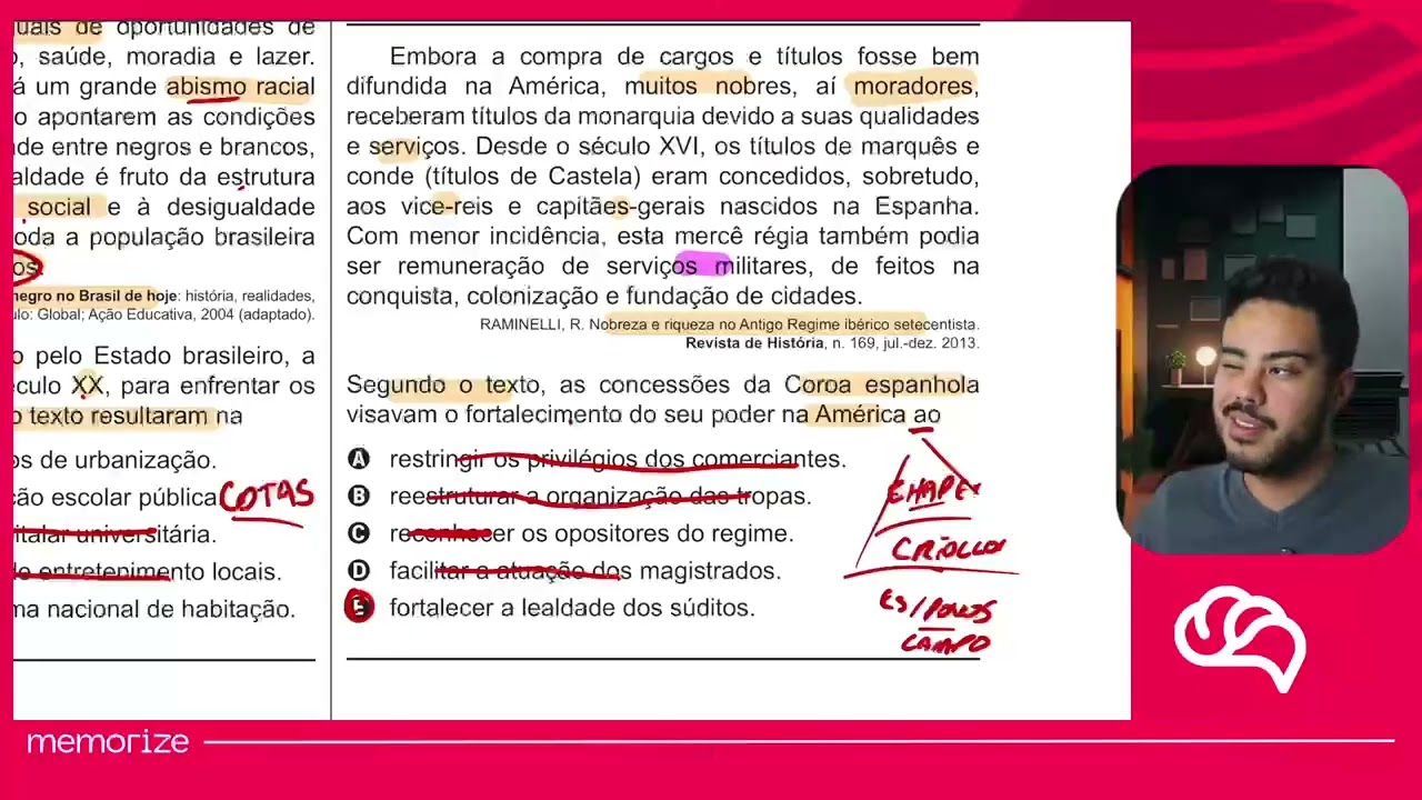 Resolução em Vídeo — Questão 70 ENEM 2018 PPL