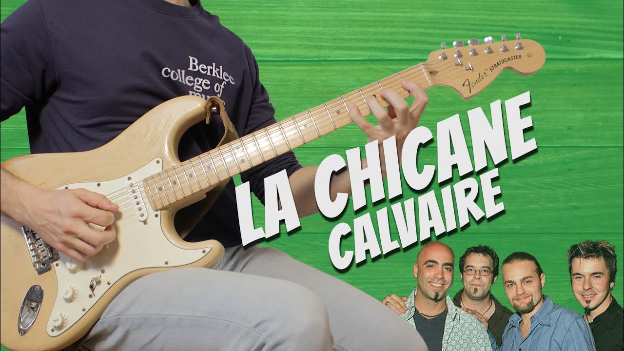 La Chicane - Calvaire - Solo de guitare avec partition