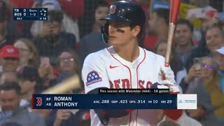 Roman Anthony's 1st Major League at bat