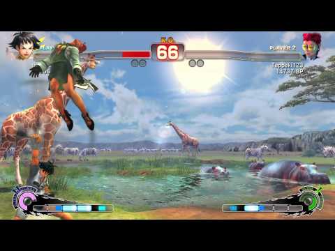SSF4 Ranked Asia: tb99d032 (Makoto) VS Teppeki123 (Viper)