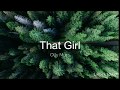 Olly Murs – That Girl (Lyrics/Lyric Video)