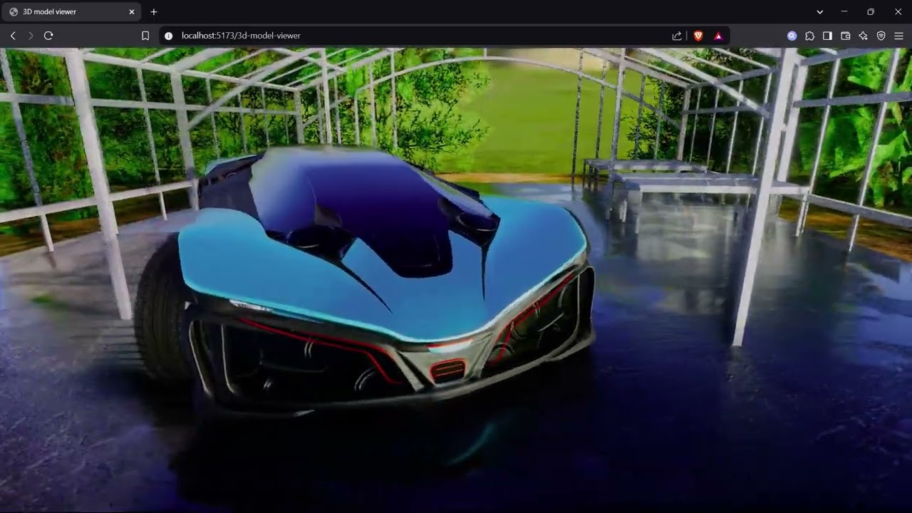 Three.js Realism Scene