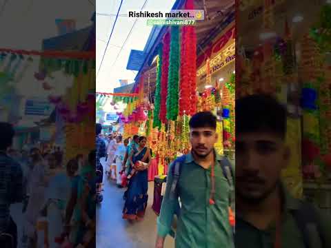 #market#rishikesh#decorate#flower#lights#colourfull market