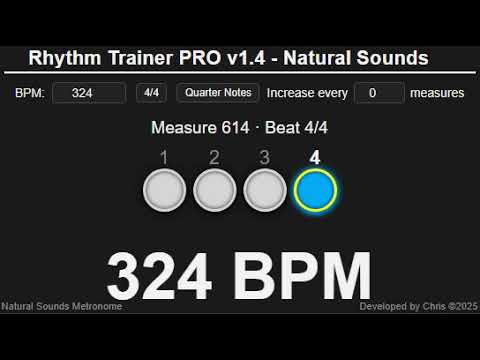 Metronome 324 BPM