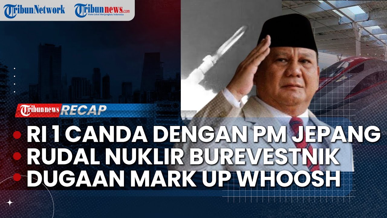 LIVE: Momen Prabowo Bercanda dengan PM Jepang Takaichi | Rusia Jajal Rudal Nuklir Burevestnik