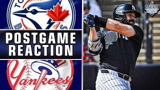 Yankees vs Blue Jays | Postgame Reaction | 2/28/26