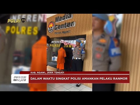 PRESISI UPDATE: POLRES NGAWI BERHASIL RINGKUS PELAKU CURANMOR 30/04/2025 (18.00)