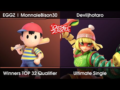 DOSE2SUCRE - 2023.01 - MonnaieBison30 (Ness) Vs. Deviljhotaro (Min Min) SSBU Ultimate Tournament