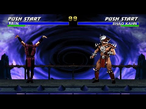 Ultimate Mortal Kombat 3 - Arcade - intros + two hidden characters VS. screen