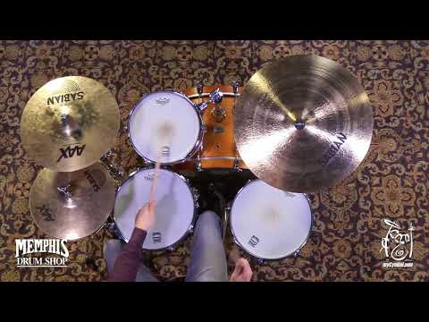 Used Sabian 16" AAX Metal Crash Cymbal - 1322g (U21609X-1110217AA)