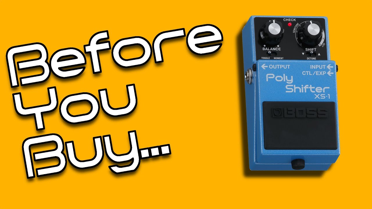 Is the Boss XS-1 Poly Shifter REALLY the NEXT EVOLUTION of pitch shifting? - YouTube