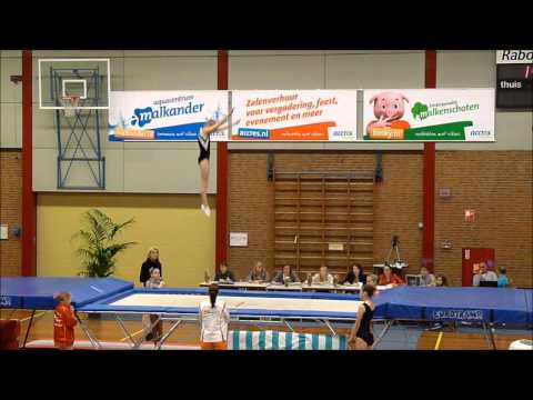 Tessa de la Parra - 2e Plaatsingswedstrijd - 21 April 2012