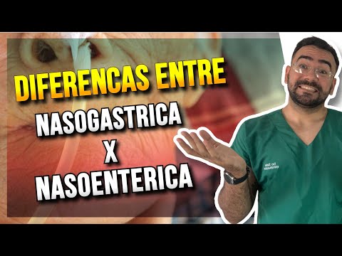 DIFERENÇA ENTRE A SONDA NASOGÁSTRICA E A SONDA NASOENTERAL