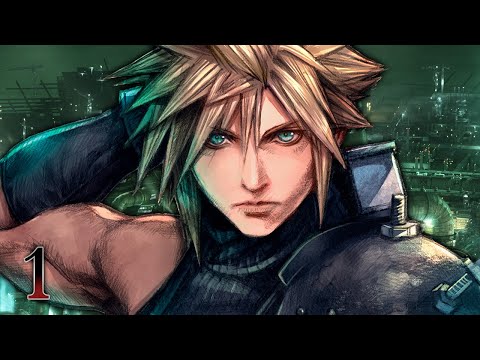 I'M NINE YEARS OLD AGAIN - Let's Play - Final Fantasy VII Remake - 1 - Walkthrough and Playthrough