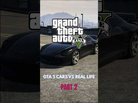 GTA5 CARS VS REAL LIFE PART 2. #shorts #cars #gta