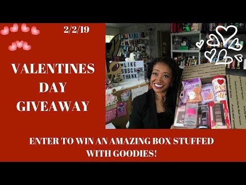 CONTEST CLOSED WINNER ANNOUNCED Valentines Day Subscriber Appreciation Giveaway ❤️ Video