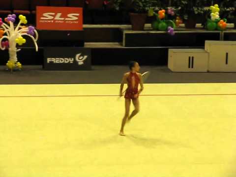 Madlen Radukanova BUL hoop, "Rumi and Albena" 2014