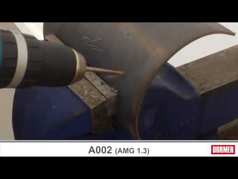 Dormer A002 HSS Drill   Hand Held Application   Carbon Steel