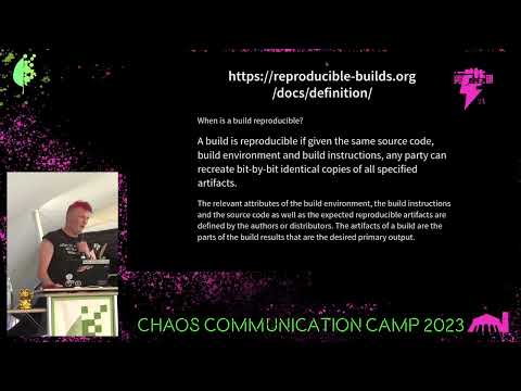 Video Thumbnail: Reproducible Builds, the first ten years