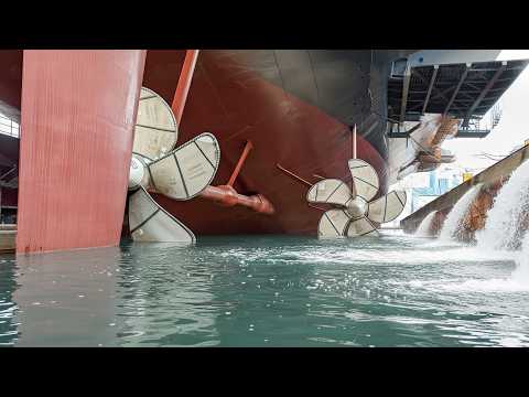 How US Navy Rolls Out the World’s Largest Aircraft Carrier From Dry Dock