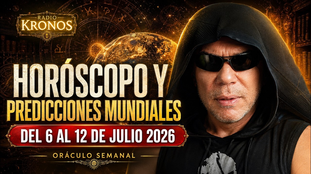 Horóscopo Semanal del 6 al 12 de Julio 2026 - Radio Kronos Miniatura del horóscopo semanal del 6 al 12 de julio de 2026 con predicciones para cada signo y eventos mundiales clave