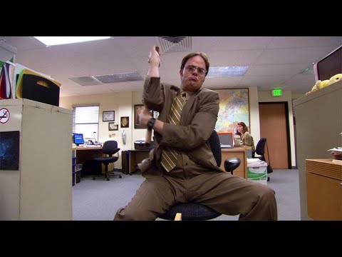 Dwight Schrute's all weapons in The Office #theoffice #dwight #michaelscott