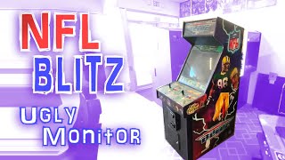 Fixing An UGLY U5000 Monitor In An NFL Blitz Arcade Cabinet!