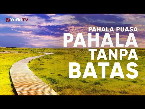 <p>Keutamaan Bulan Ramadhan: Pahala Puasa Pahala Tanpa Batas – Ustadz Johan Saputra Halim M.HI. </p>
<p>Ceramah Singkat yufid kali ini kali ini membahas tentang Pahala Tanpa Batas bagi orang yang berpuasa. Mau tahu bagaimana pahalanya orang yang berpuasa?. Yuk simak video ceramah singkat yufid berikut. </p>
<p>Keutamaan bulan Ramadan banyak sekali, di antaranya Allah sediakan bagi orang-orang puasa pintu Ar-Rayyan. Nama ini yang ada dalam hadits muttafq alaihi dari hadits Sahl radhiallahu anhu dari Nabi sallallahu’alaihi wa sallam, beliau bersabda;<br />